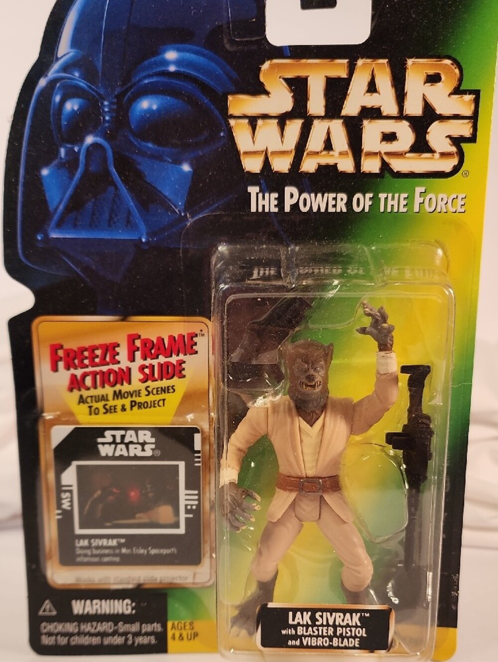 LOT Star Wars The Power of the Force Action Figures: Freeze Frame Action Slide - Picture 2 of 7
